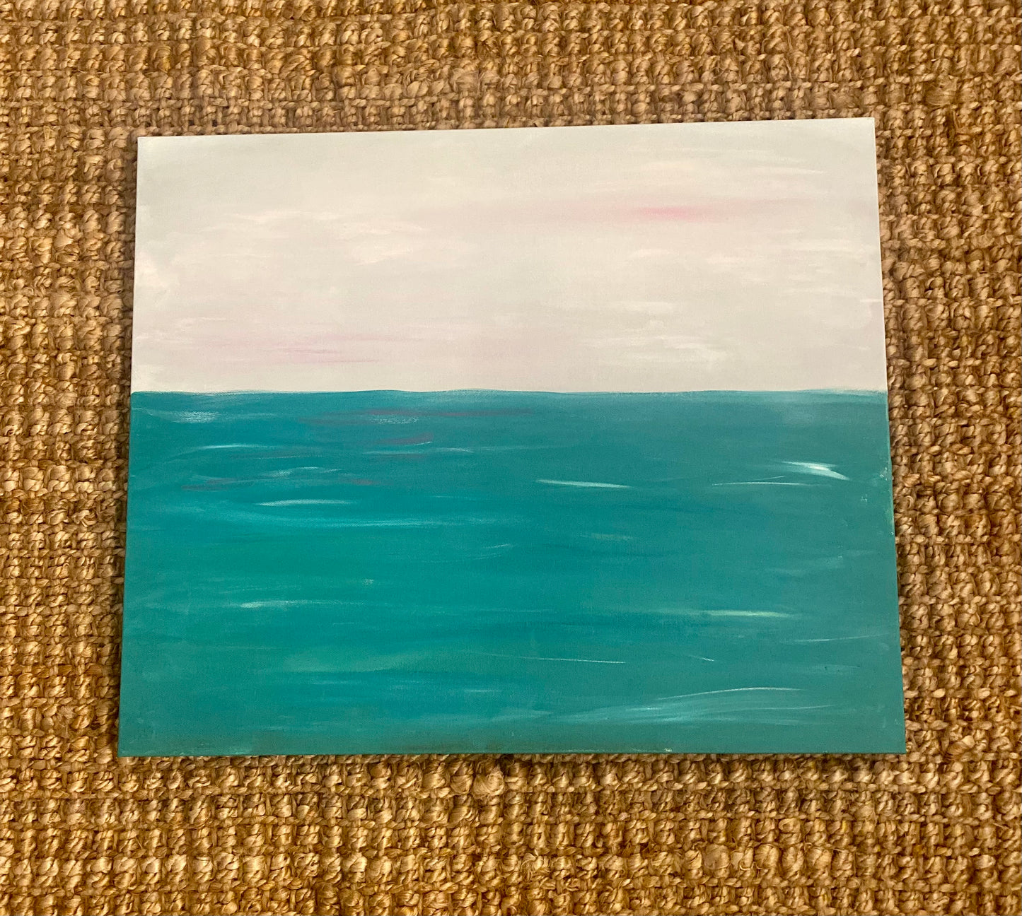 Ocean with Pink